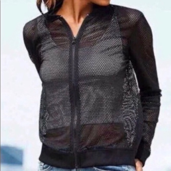 Victoria's Secret Jackets & Blazers - Victoria Sport Mesh Bomber Jacket